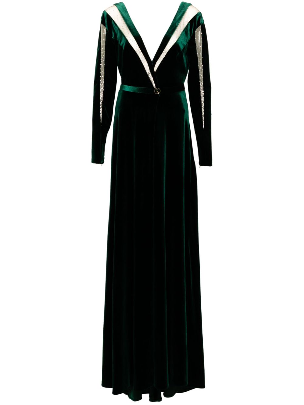 Velvet Long Dress – Saiid Kobeisy Online