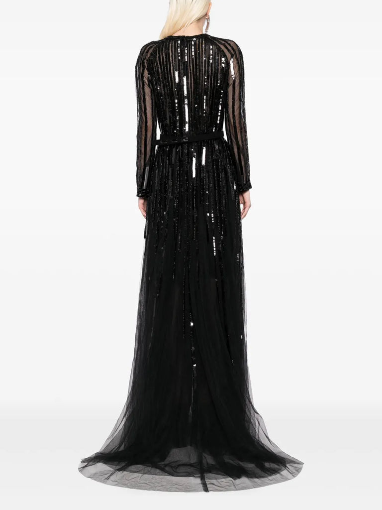 Sequin Long Dress – Saiid Kobeisy