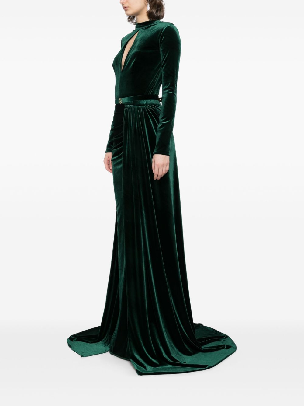 Velvet Long Dress – Saiid Kobeisy Online