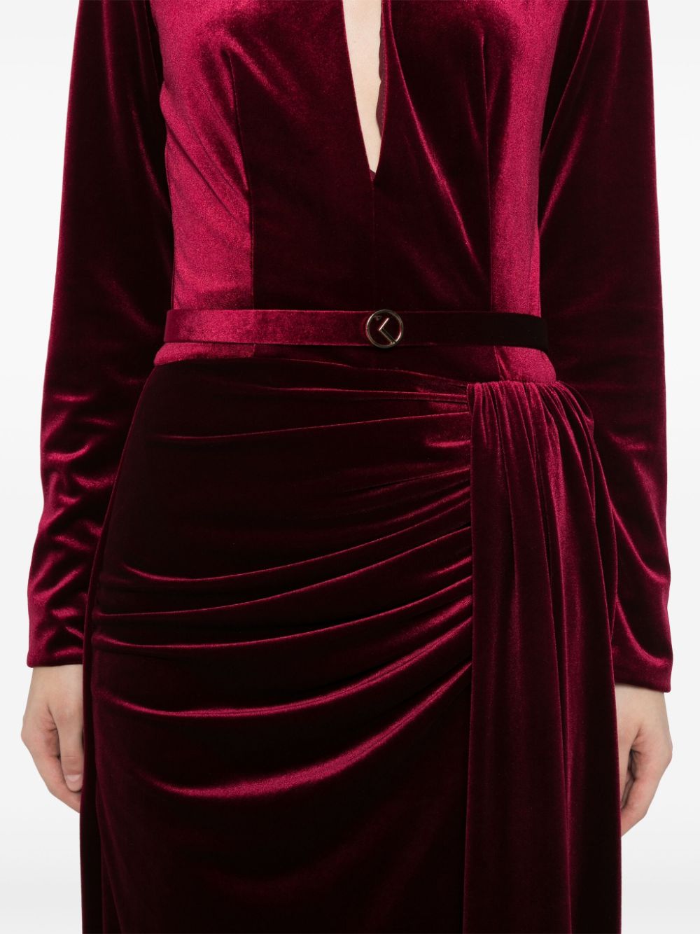 Velvet Long Dress Saiid Kobeisy Online Velvet Long Dress Saiid Kobeisy Online