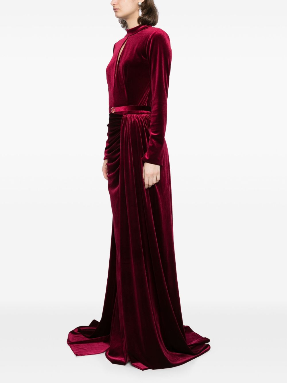 Velvet Long Dress – Saiid Kobeisy