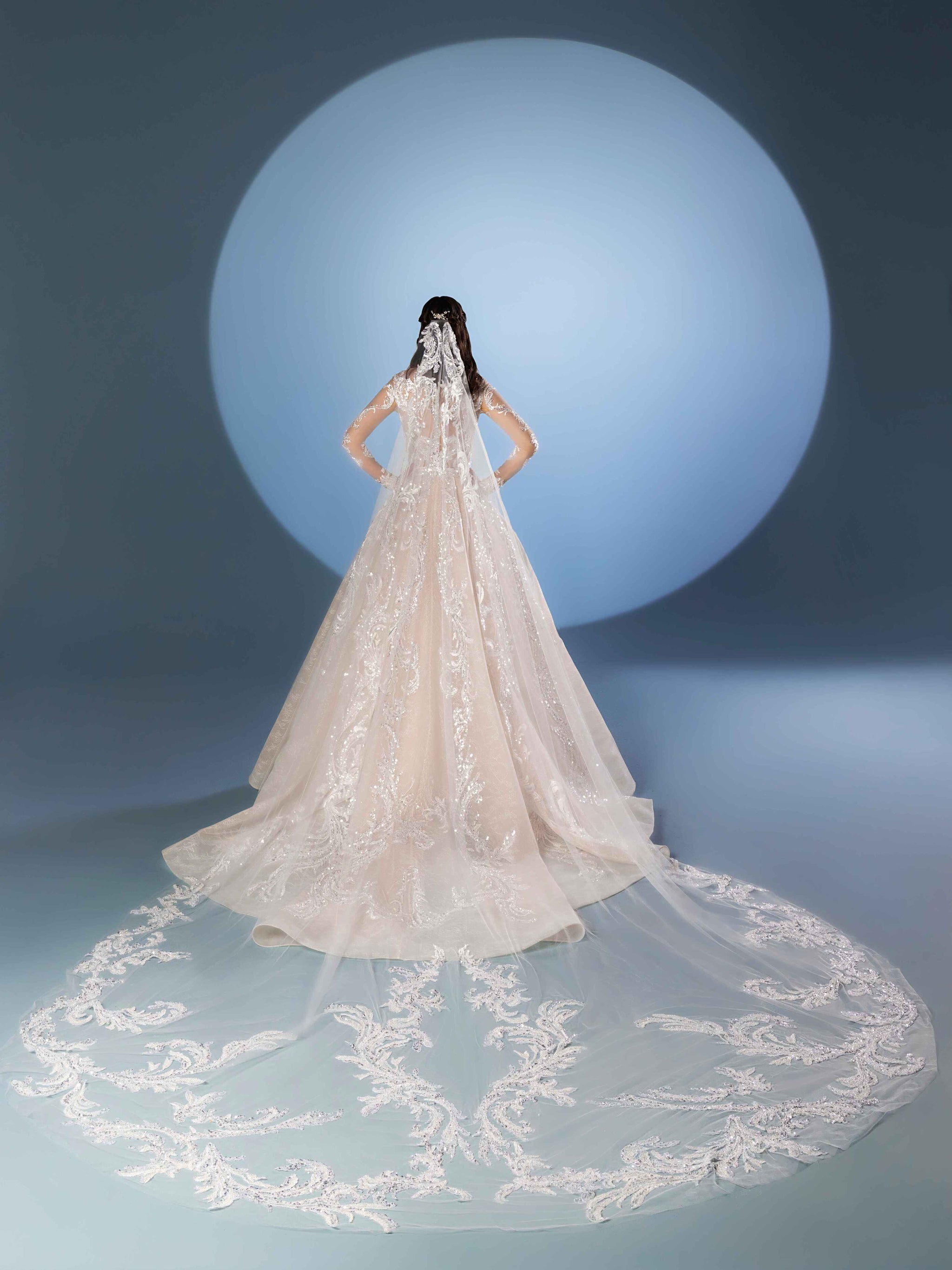 スーツ・フォーマル・ドレス UND MANY WAY BALLOON VEIL DRESS Bow Veil - Viero Bridal