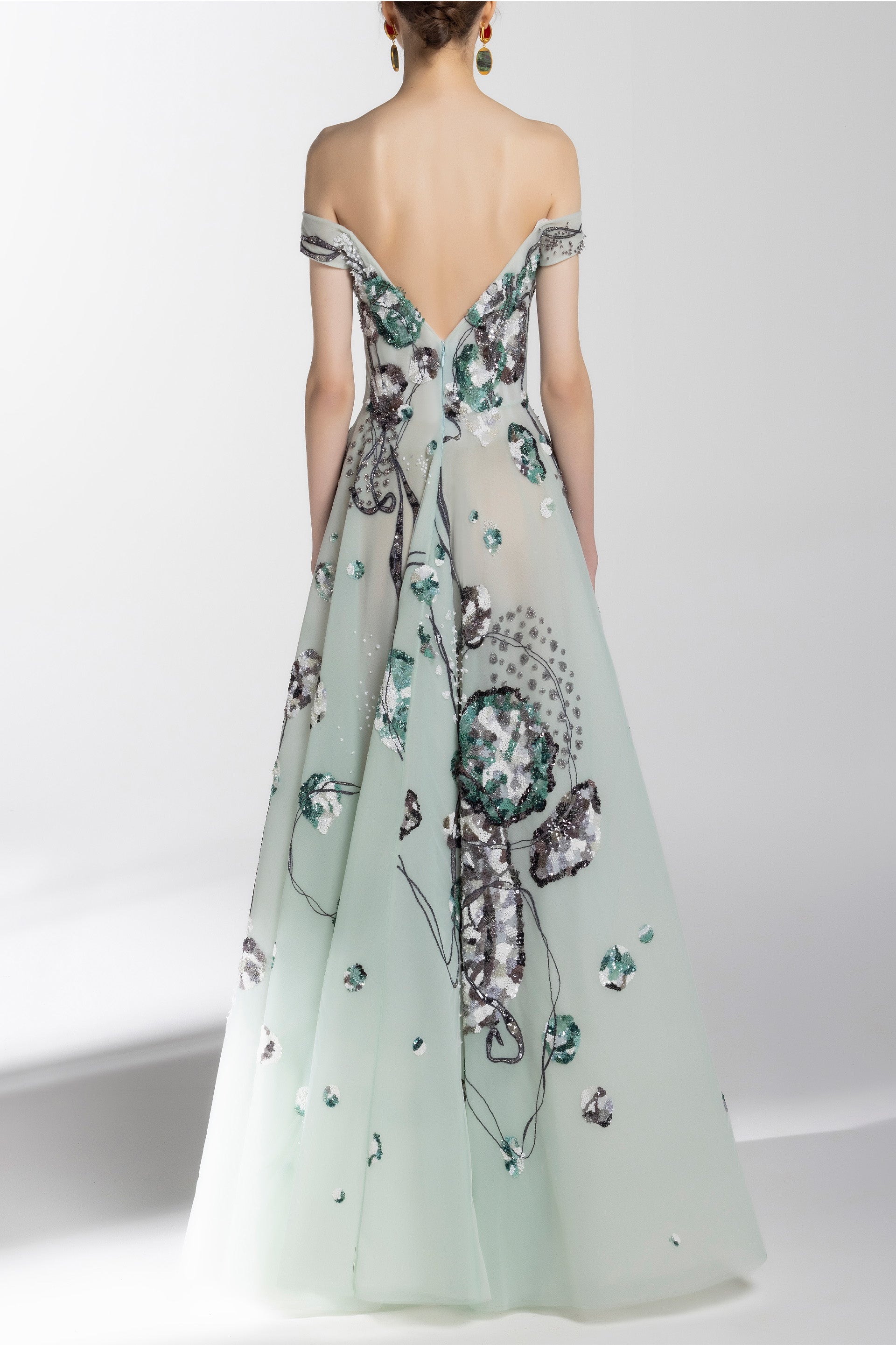 オールインワン・サロペット Saiid Kobeisy Pleated Dress With Lace Pleated dress with lace – Saiid Kobeisy Online