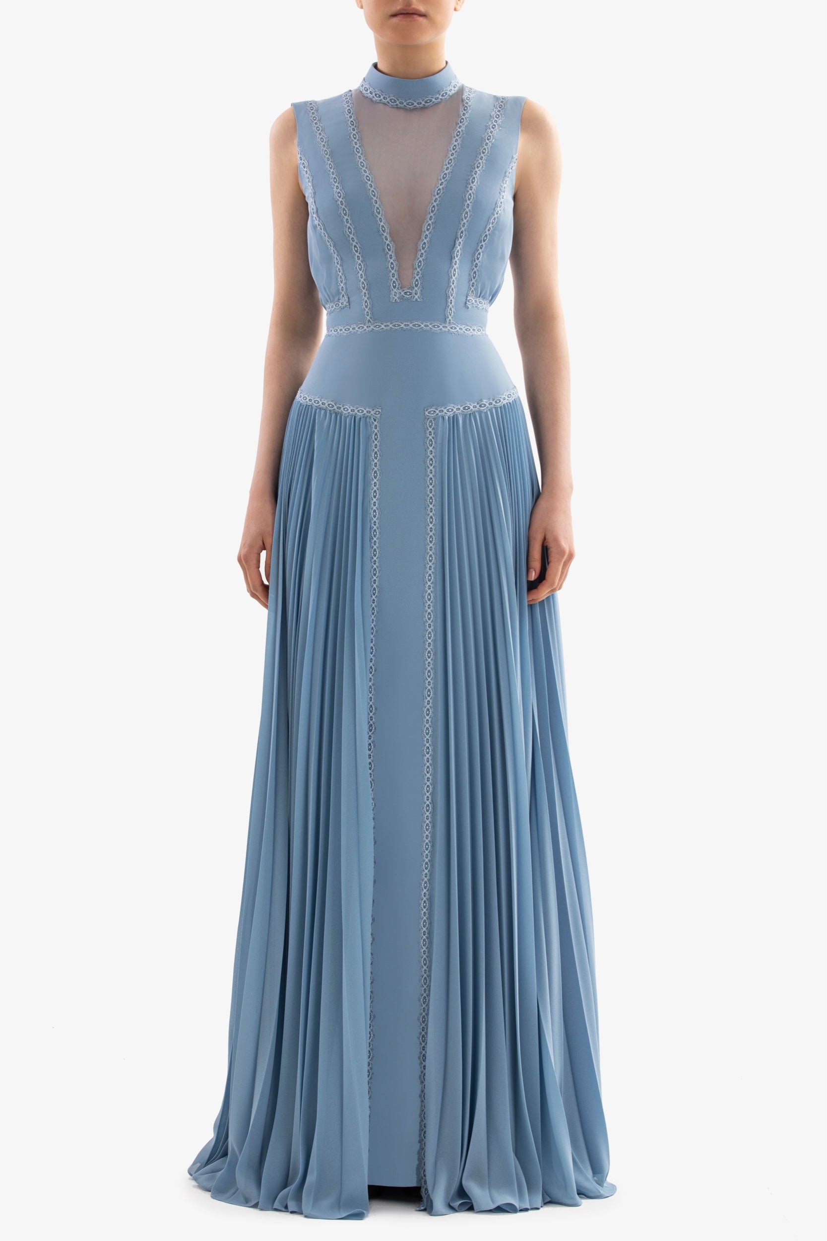 silk crepe georgette dress Crepe Georgette Dress Saiid Kobeisy