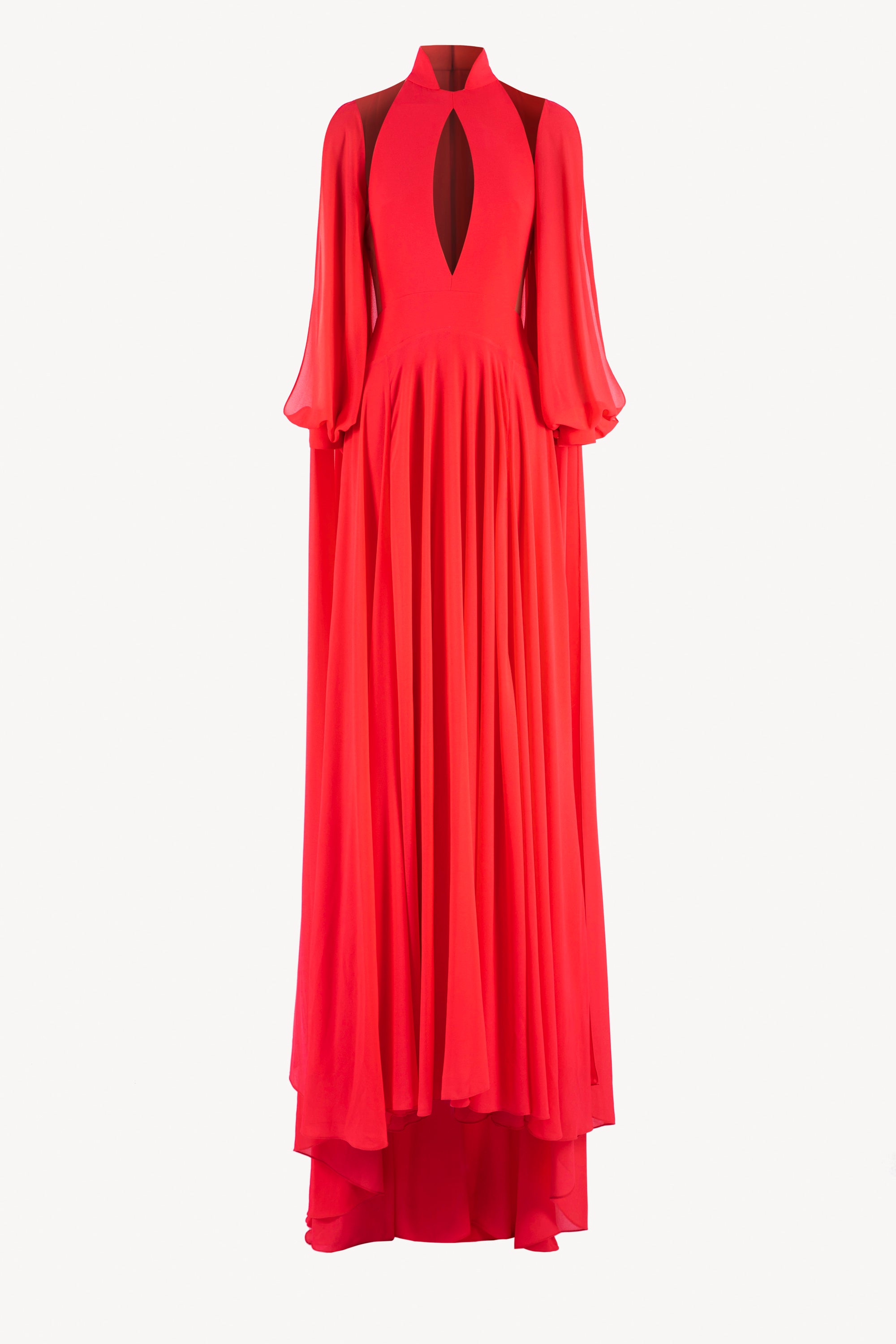オールインワン・サロペット Saiid Kobeisy Crepe Georgette Long Dress Crepe georgette dress – Saiid Kobeisy Online