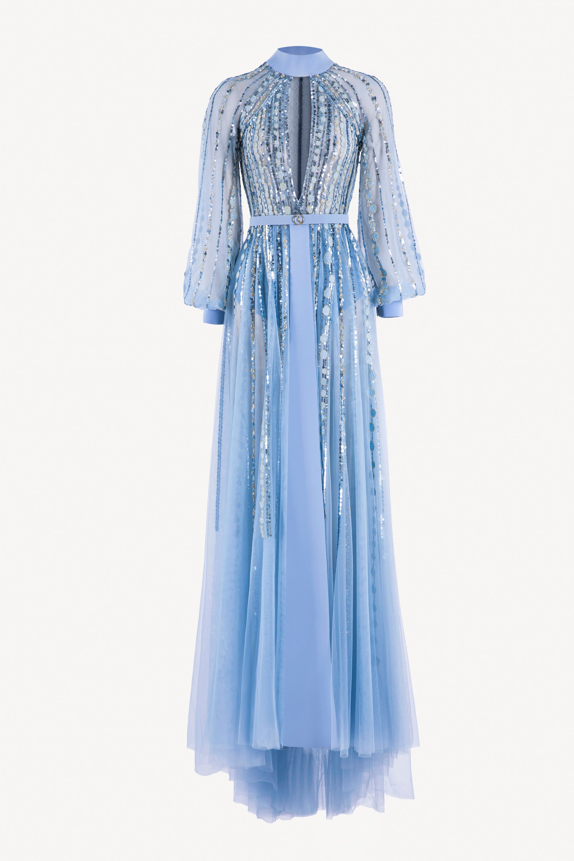 Embroidered Dress – Saiid Kobeisy Online