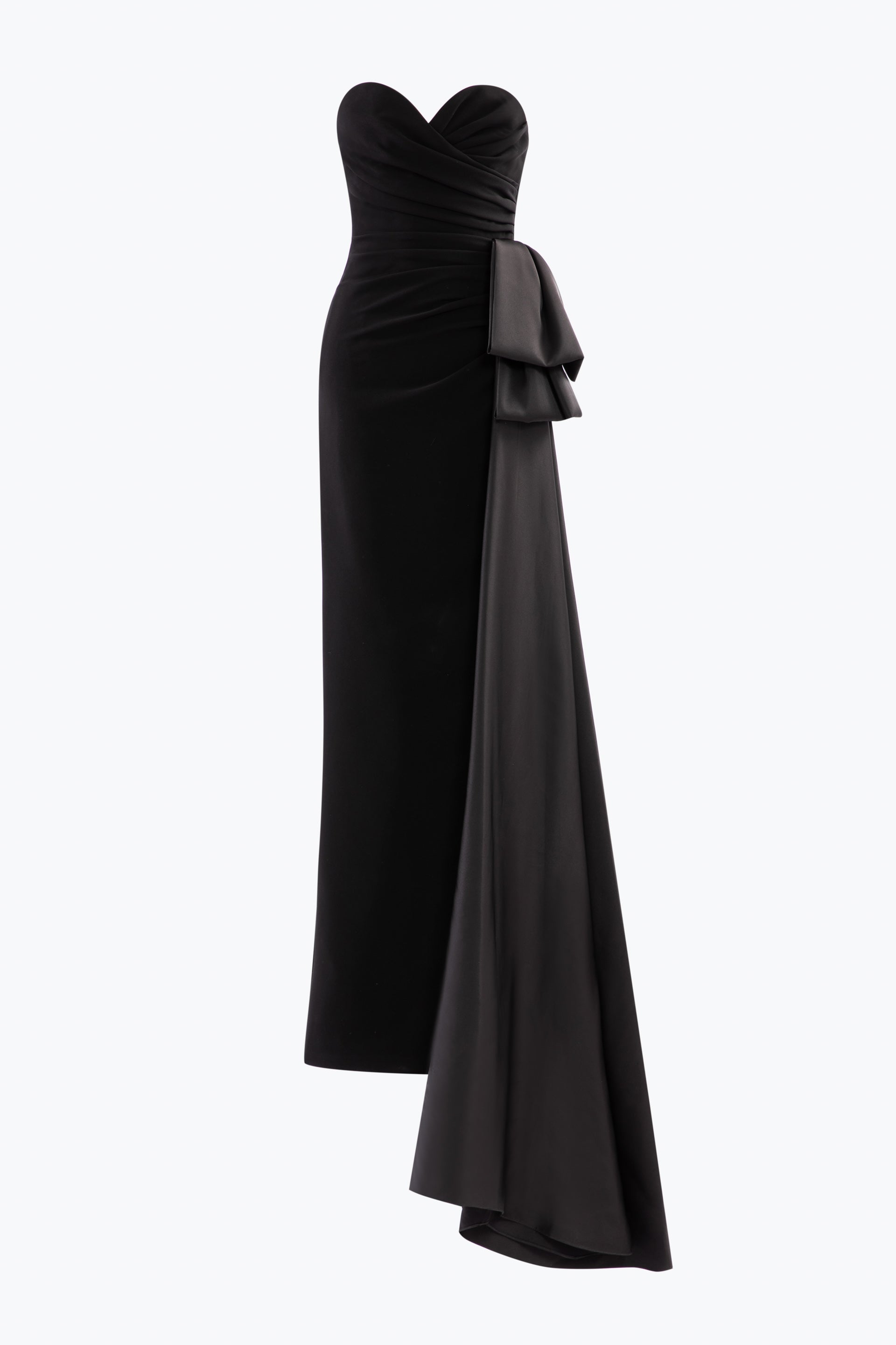 オールインワン・サロペット Saiid Kobeisy Tulle, Strapless Beaded Dress With Heart Tulle beaded dress with envelope skirt and overskirt – Saiid