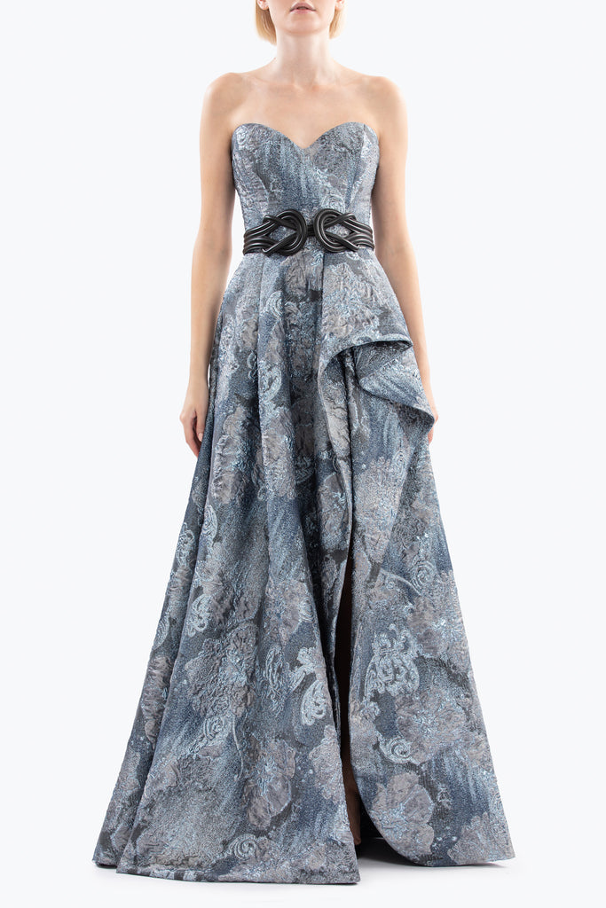 Brocade Long Dress Saiid Kobeisy Online Brocade Long Dress Saiid Kobeisy Online