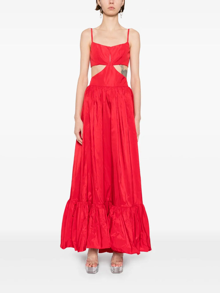 taffeta midi dress Taffeta Midi Dress – Saiid Kobeisy Online