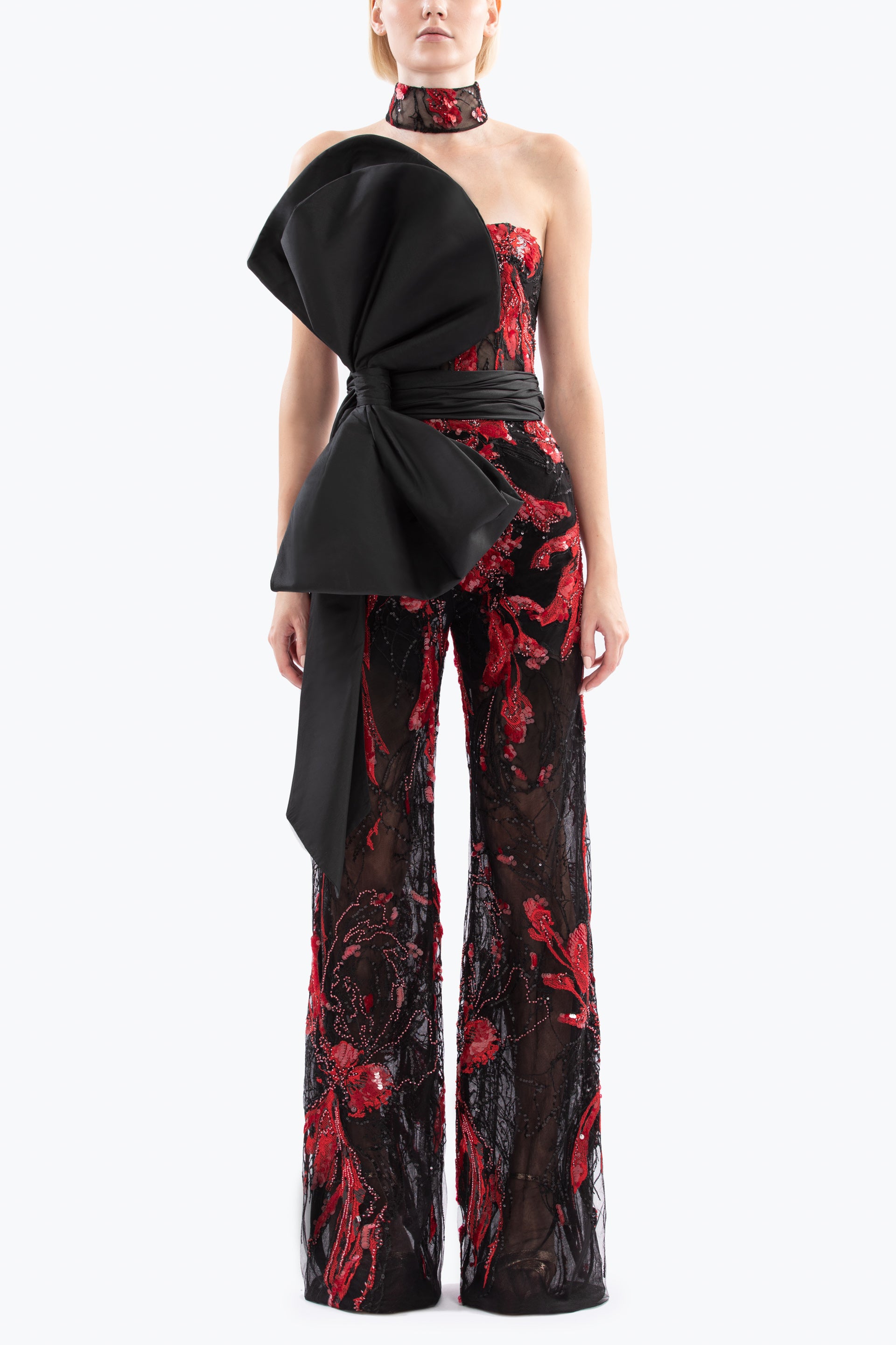Beaded tennis skirt – Saiid Kobeisy Online