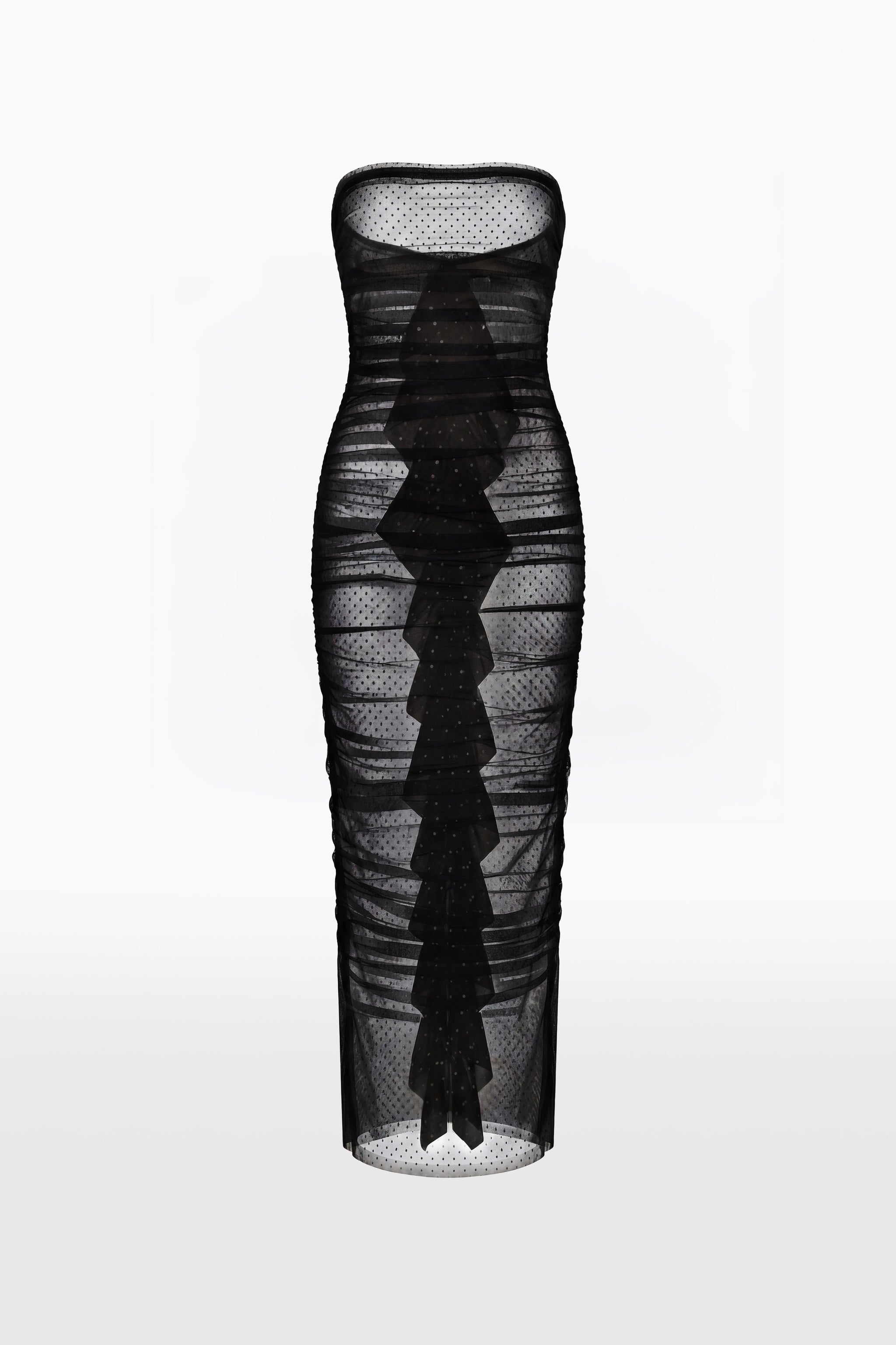 sheer ruched midi dress UO Marina Sheer Ruched Midi Dress